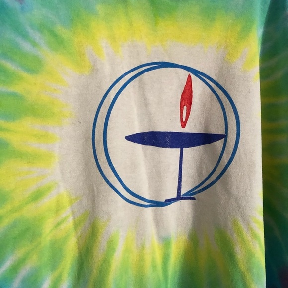 Vintage oversized slouchy tie dye t shirt indie sleaze grunge style unisex XL - Picture 6 of 13